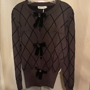 Darcy Vard Women's Dark Brown Cardigan